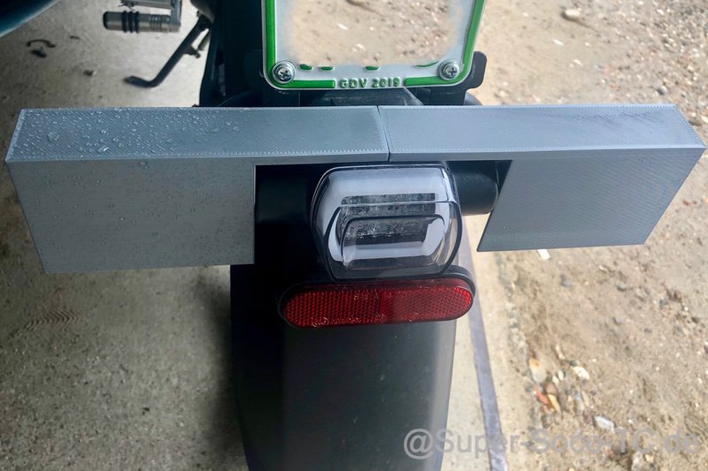Blinkerschutz für den Transport