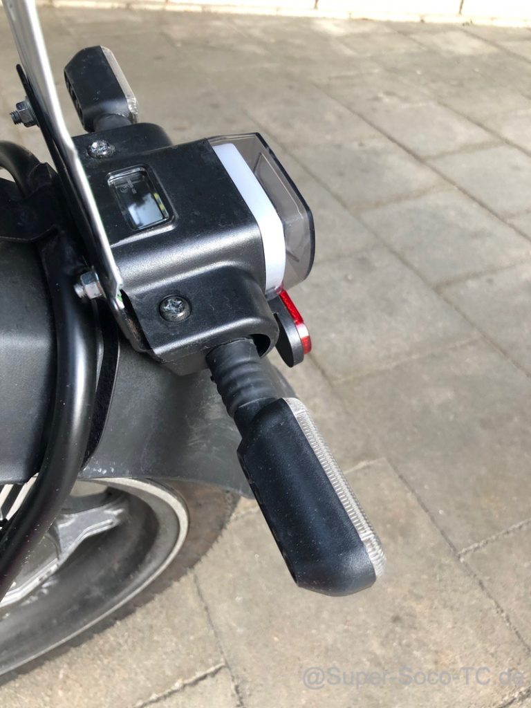 Blinkerschutz für den Transport